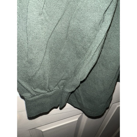 American Red Cross Yeti Shirt Mens L Green Tee Outdoor Athletic Donate Blood - Picture 7 of 12